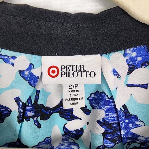 Peter Pilotto For Target Floral Lace Sleeve Button Up S - Picture 3 of 4